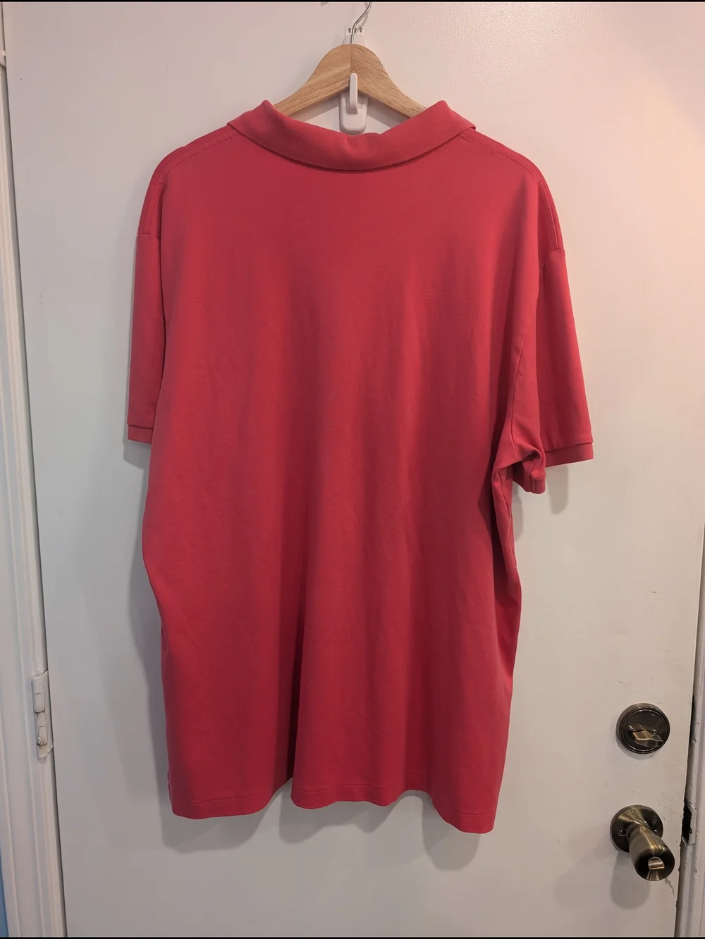 Polo by Ralph Lauren Men’s Red/Coral Pink Classic Pima Soft Touch Shirt Size XXL